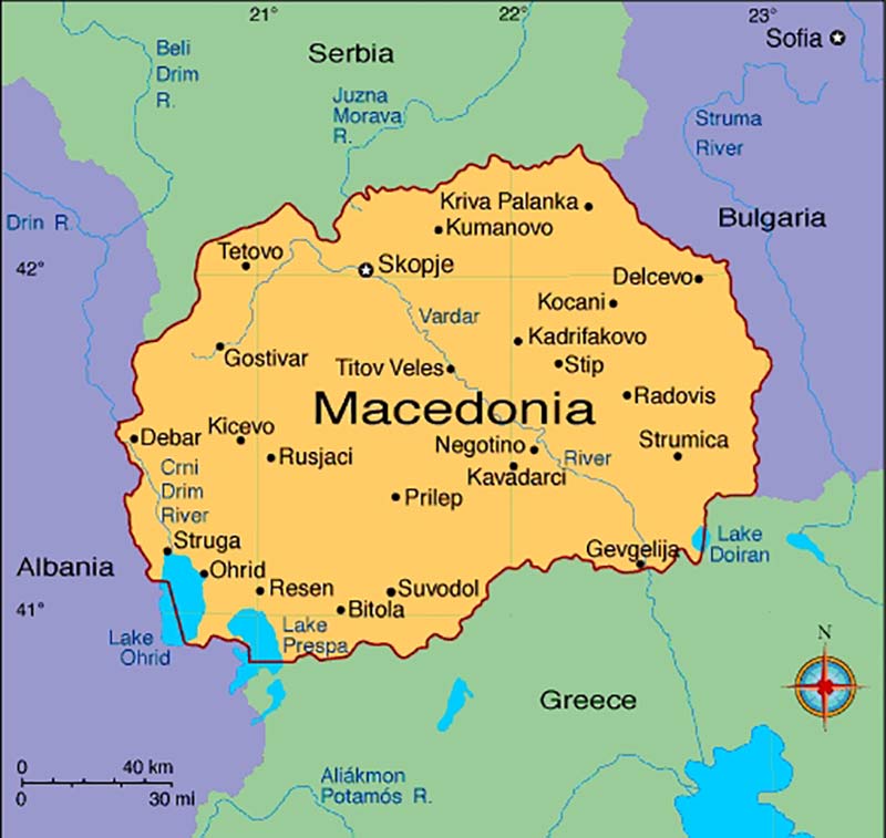 Basic info about Macedonia