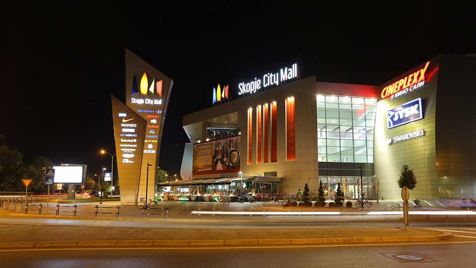 Soping centri Skopje City Mall